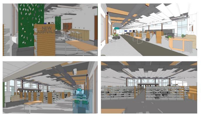 Construction begins on library